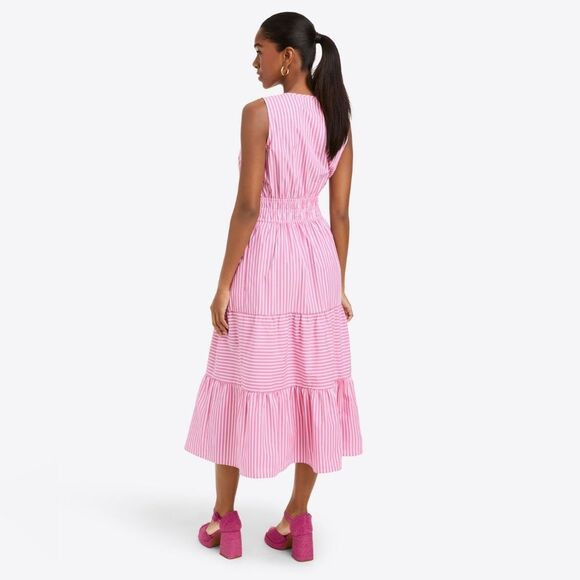 Draper James Pink and White Striped Top - Picture 2 of 6